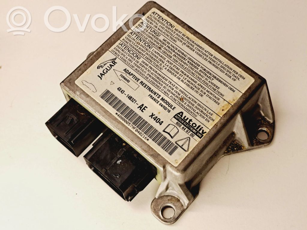 Jaguar X-Type Airbag control unit/module 