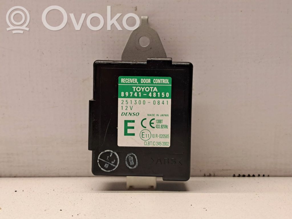 Lexus RX 330 - 350 - 400H Durų elektronikos valdymo blokas 