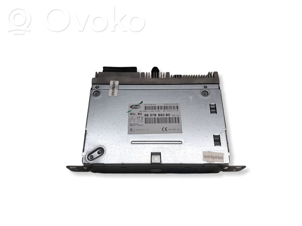 Citroen C4 II Picasso Unidad delantera de radio/CD/DVD/GPS 