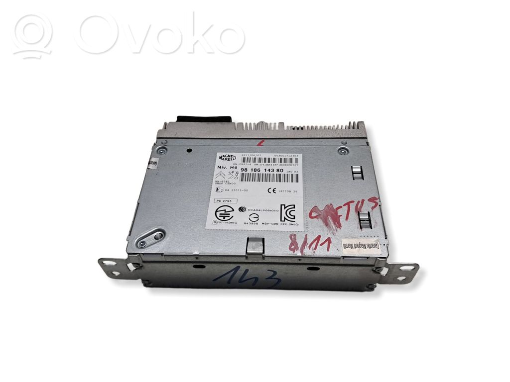 Panel / Radioodtwarzacz CD/DVD/GPS   041307500,20170607,9818614380
