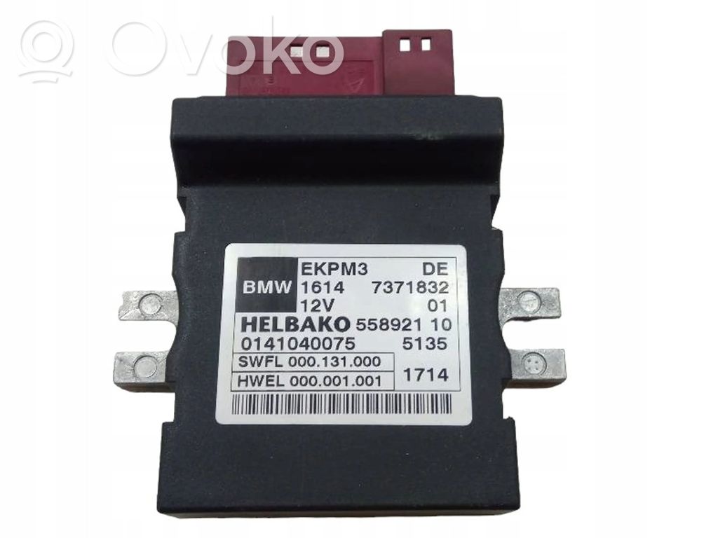 BMW 3 F30 F35 F31 Other control units/modules 