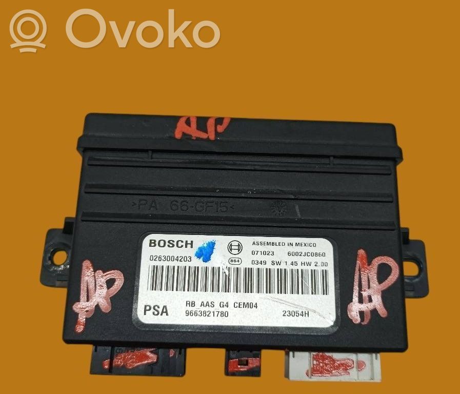 Citroen C4 I Picasso Other control units/modules 