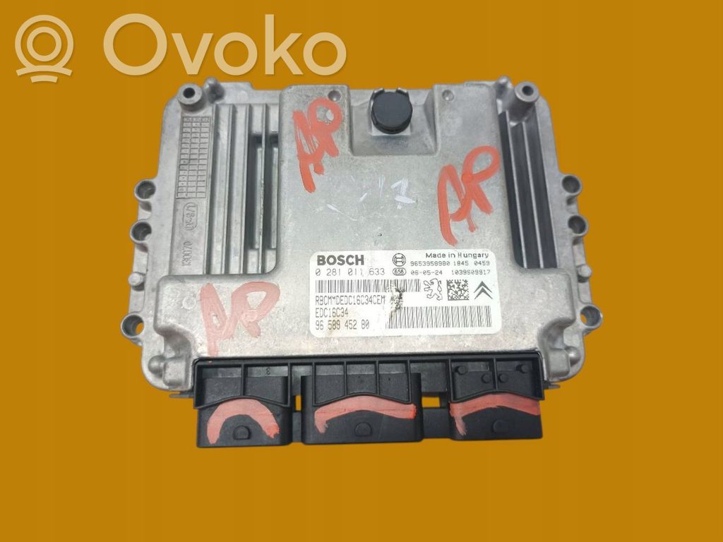 Peugeot 407 Engine control unit/module 