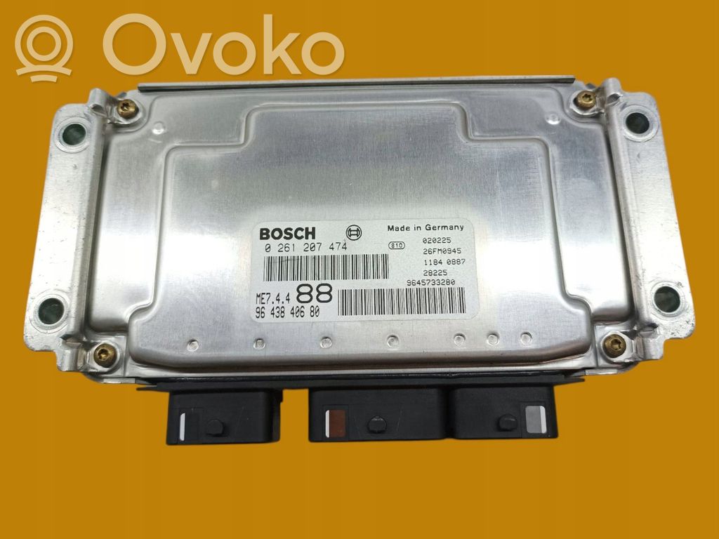 Peugeot 307 Engine control unit/module 