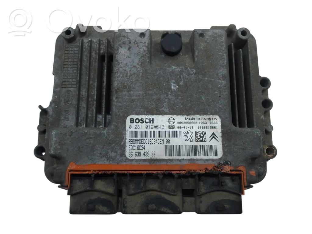 Peugeot Partner Engine control unit/module 