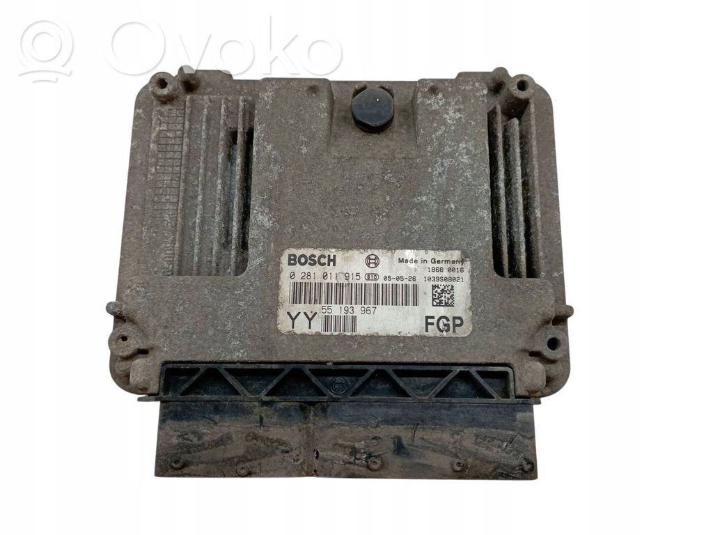 Opel Signum Engine control unit/module 