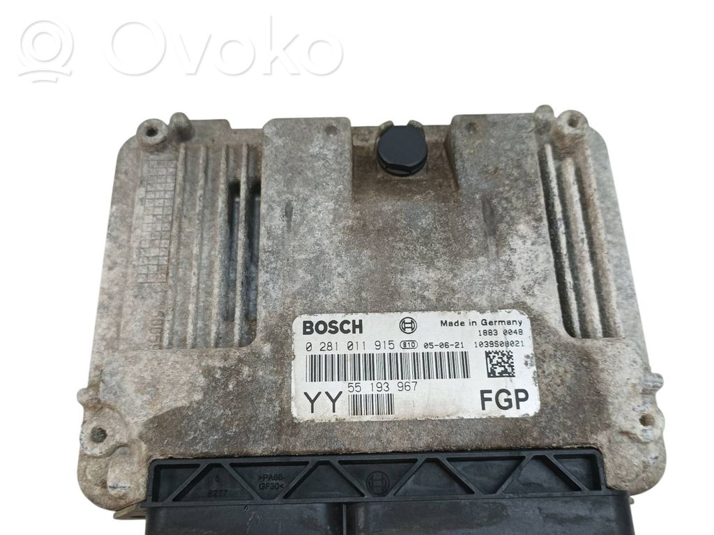 Opel Signum Engine control unit/module 