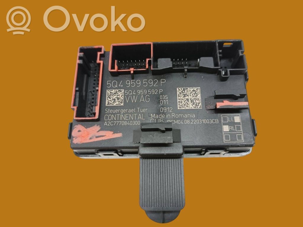 Skoda Karoq Other control units/modules 