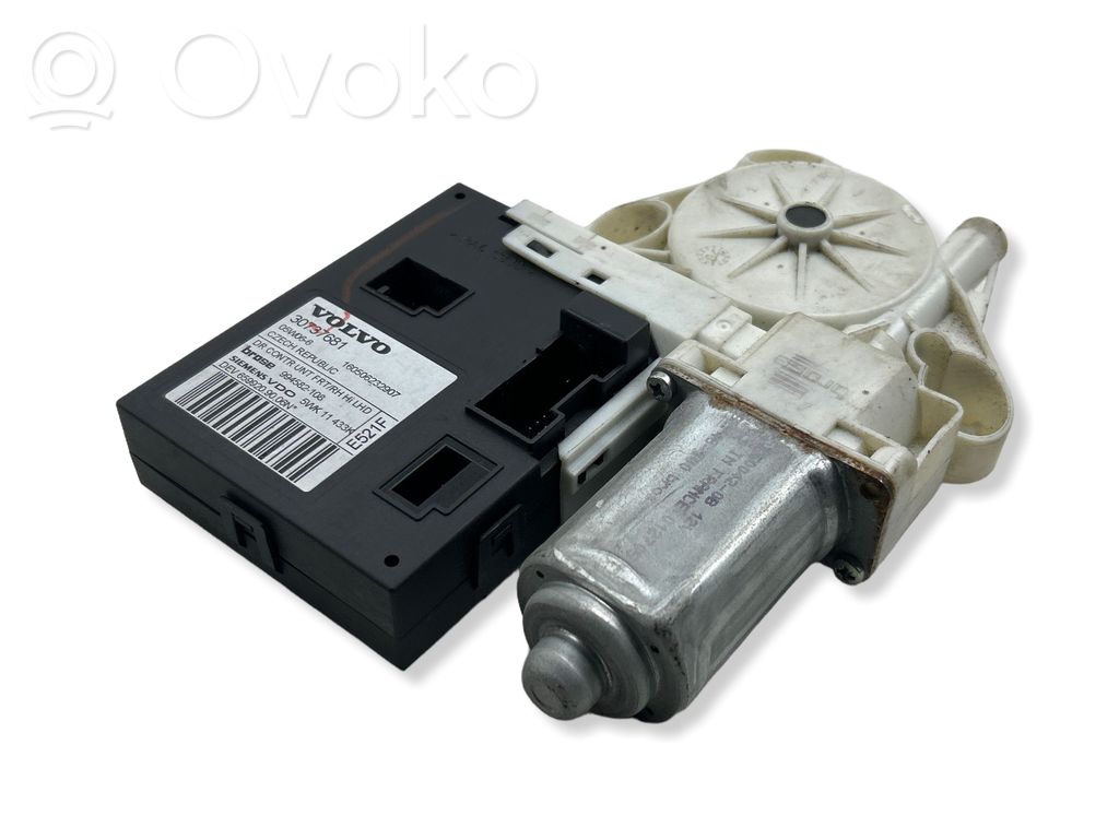 Volvo S40 Motor del regulador de la ventanilla de la puerta delantera 