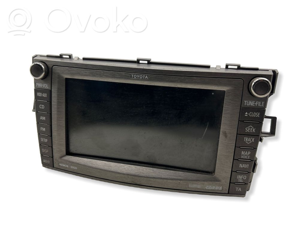 Toyota Verso Unitate principală radio/CD/DVD/GPS