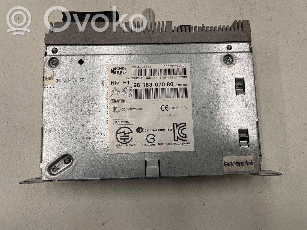 Peugeot 308 Radio/CD/DVD/GPS head unit 