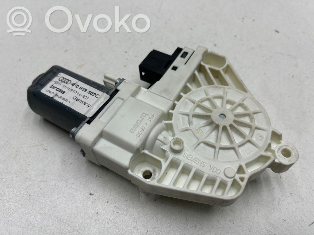 Audi A6 S6 C6 4F Galinis varikliukas langų pakėlėjo 