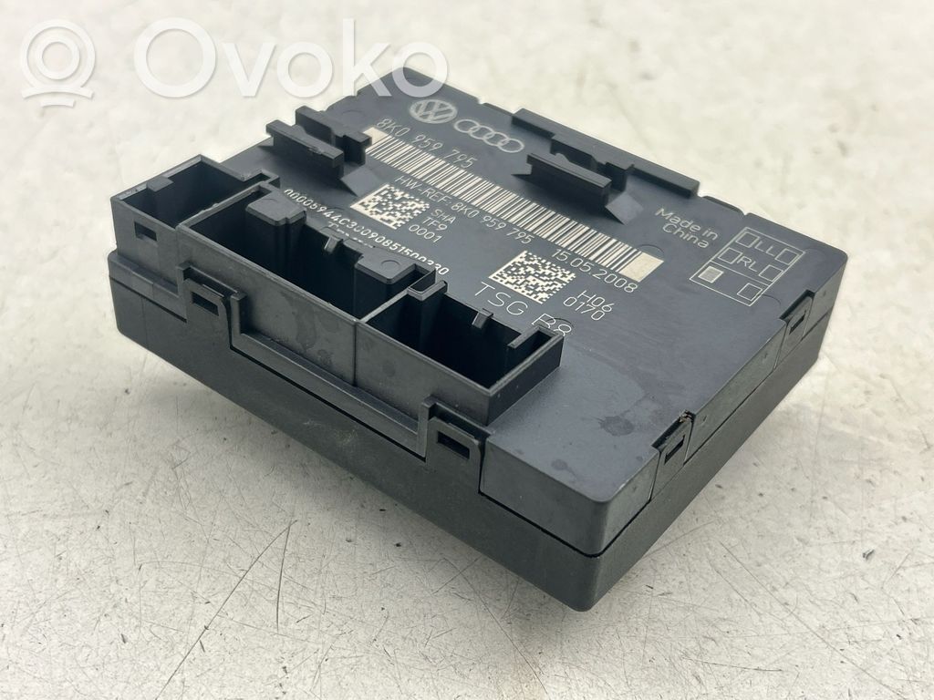 Audi A4 S4 B8 8K Door control unit/module 