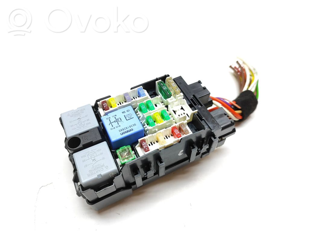 Citroen C4 II Picasso Fuse box set 