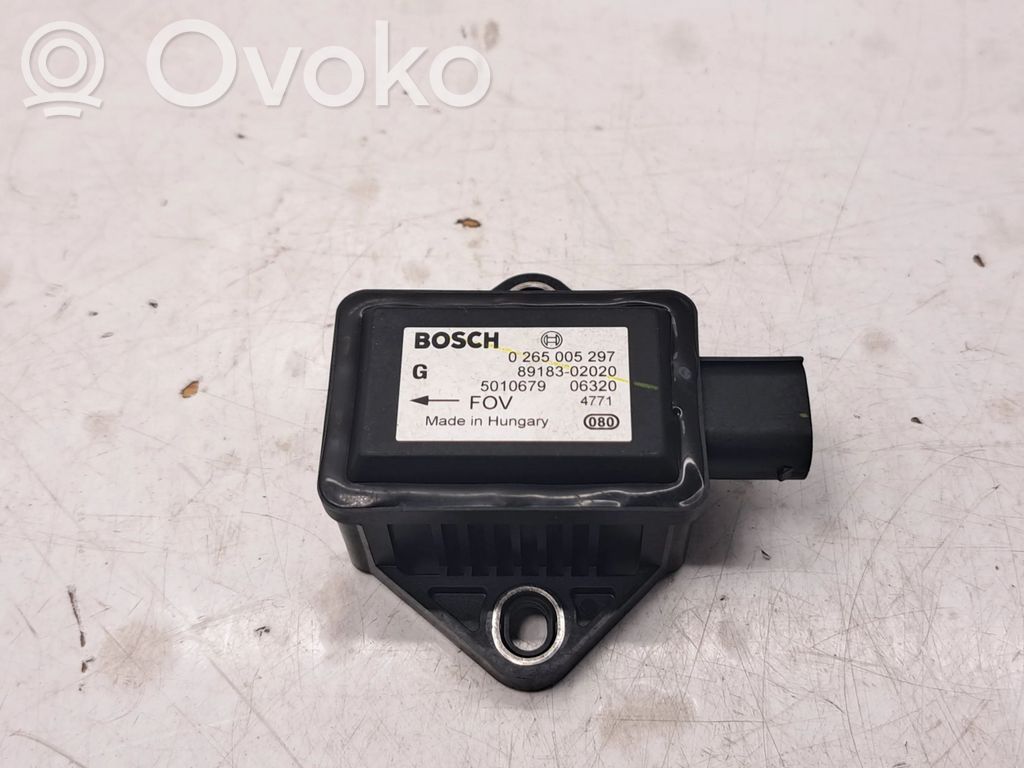 Toyota Corolla Verso AR10 ESP acceleration yaw rate sensor 