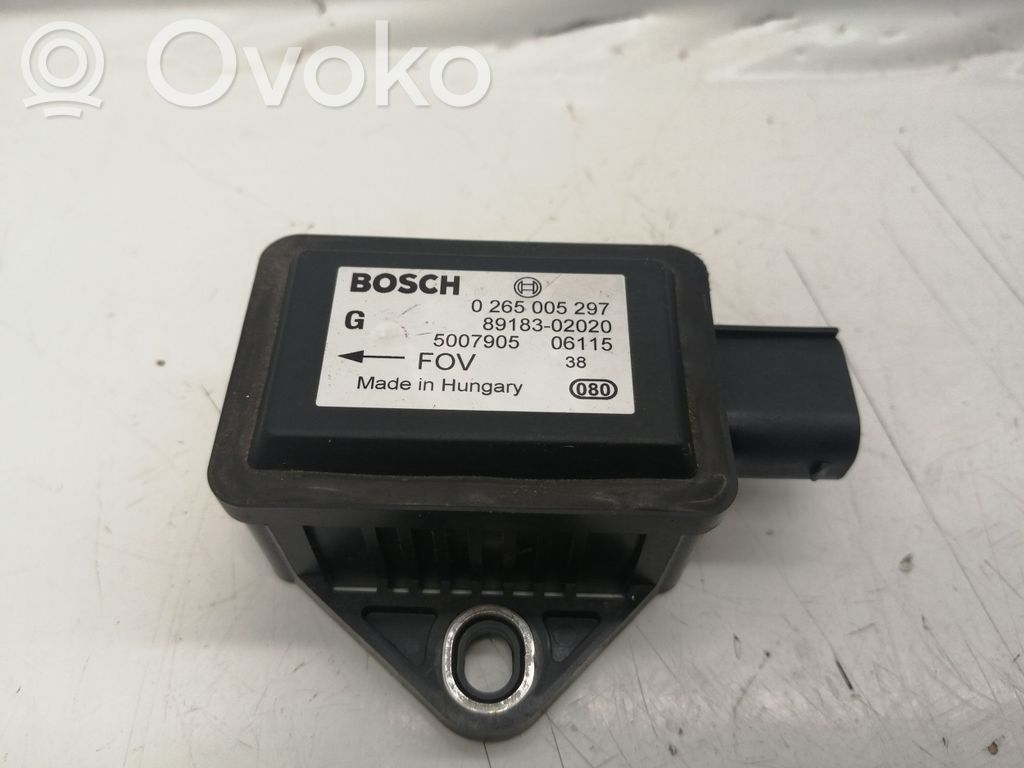 Toyota Avensis T250 ESP acceleration yaw rate sensor 