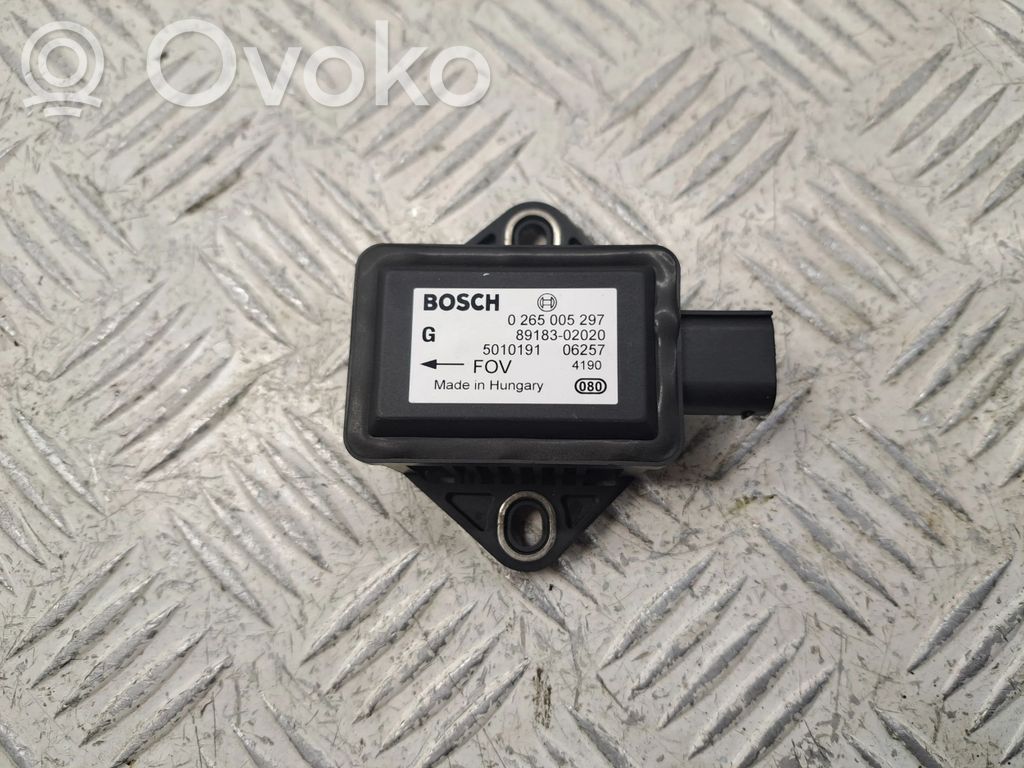 Toyota Avensis T250 ESP acceleration yaw rate sensor 