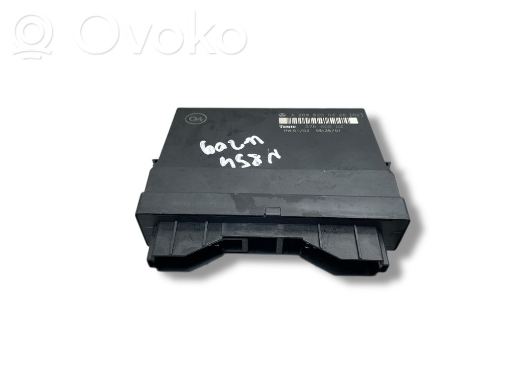 Mercedes-Benz CLK A209 C209 Comfort/convenience module 