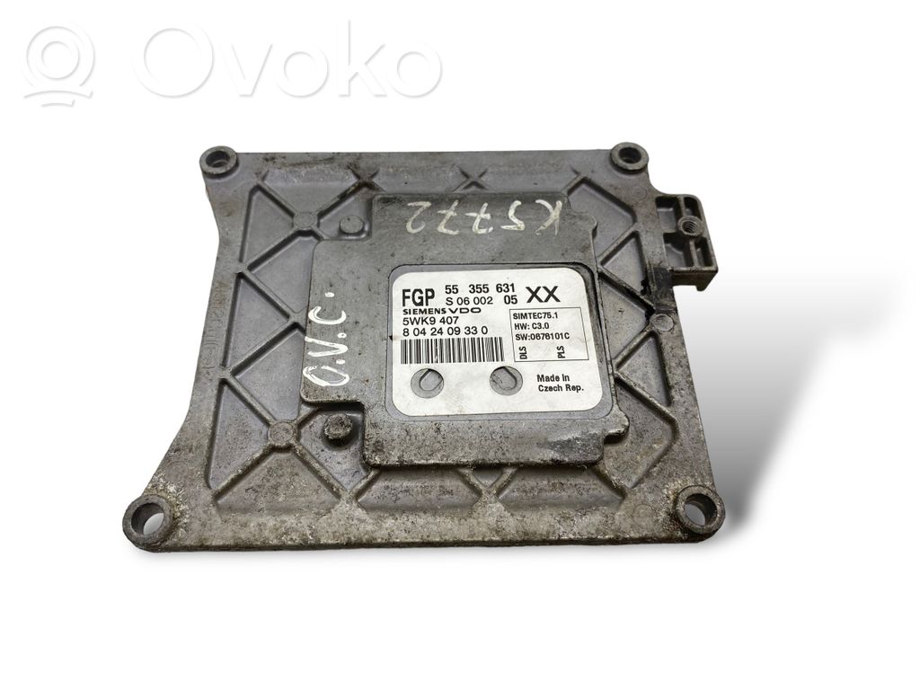 Opel Vectra C Sterownik / Moduł ECU 