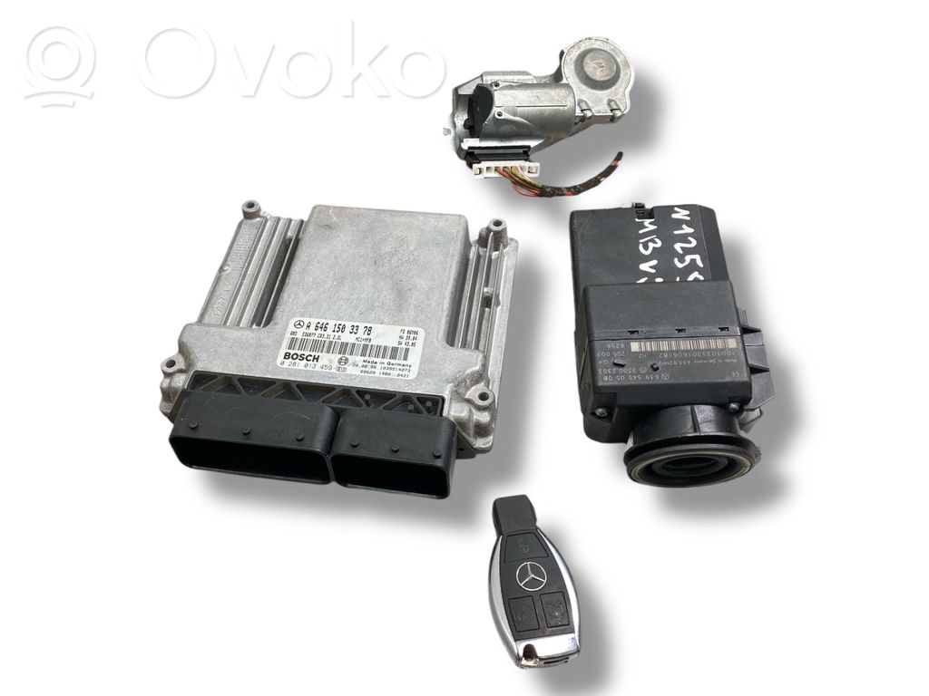 Mercedes-Benz Vito Viano W639 Komputer / Sterownik ECU i komplet kluczy 