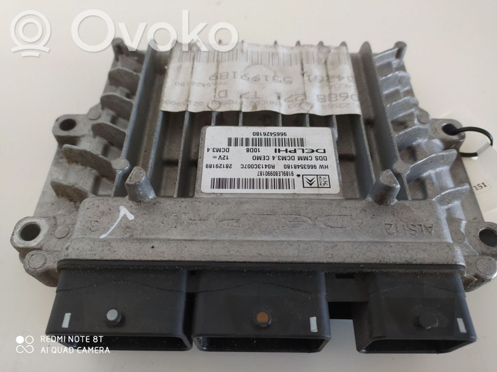 Engine control unit/module   R0413C007C,9665426180,9663548180