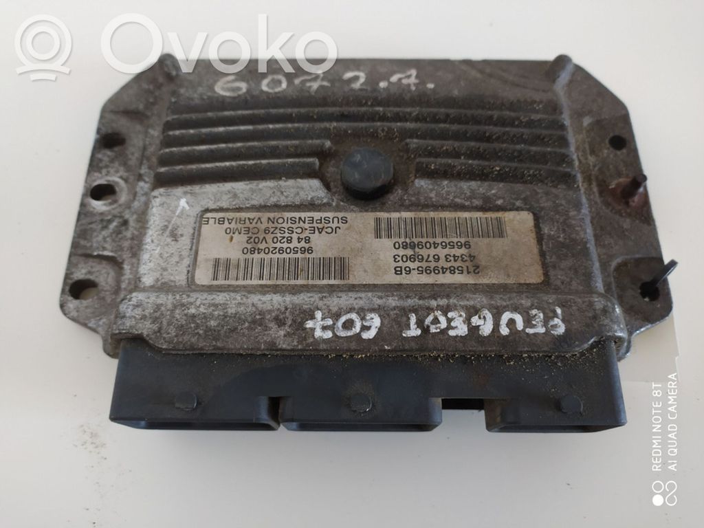 Peugeot 607 Gearbox control unit/module 
