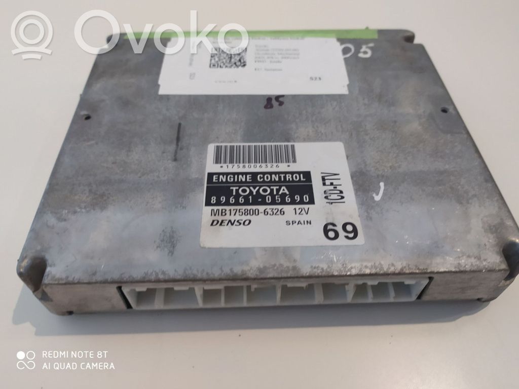 Toyota Avensis T250 Engine control unit/module 