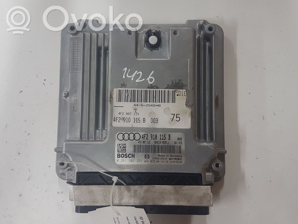 Audi A6 S6 C6 4F Engine control unit/module 