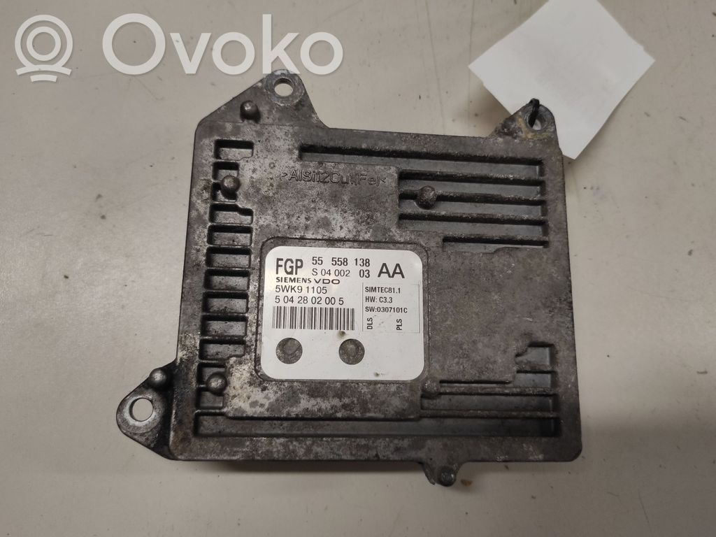Opel Vectra C Engine control unit/module 