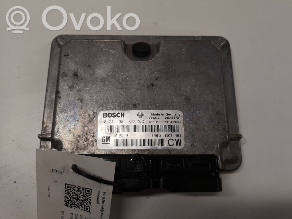 Opel Vectra B Engine control unit/module 