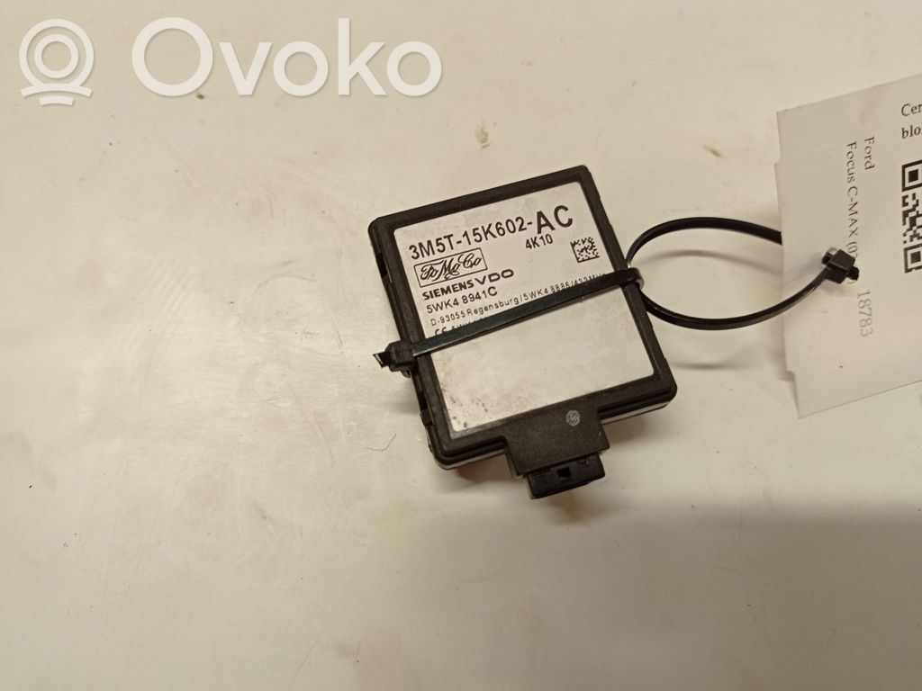 Ford Focus C-MAX Door central lock control unit/module 