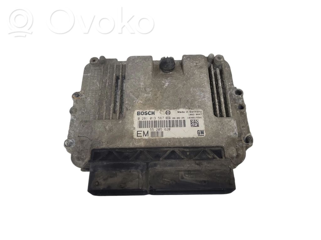 Opel Zafira B Engine control unit/module 