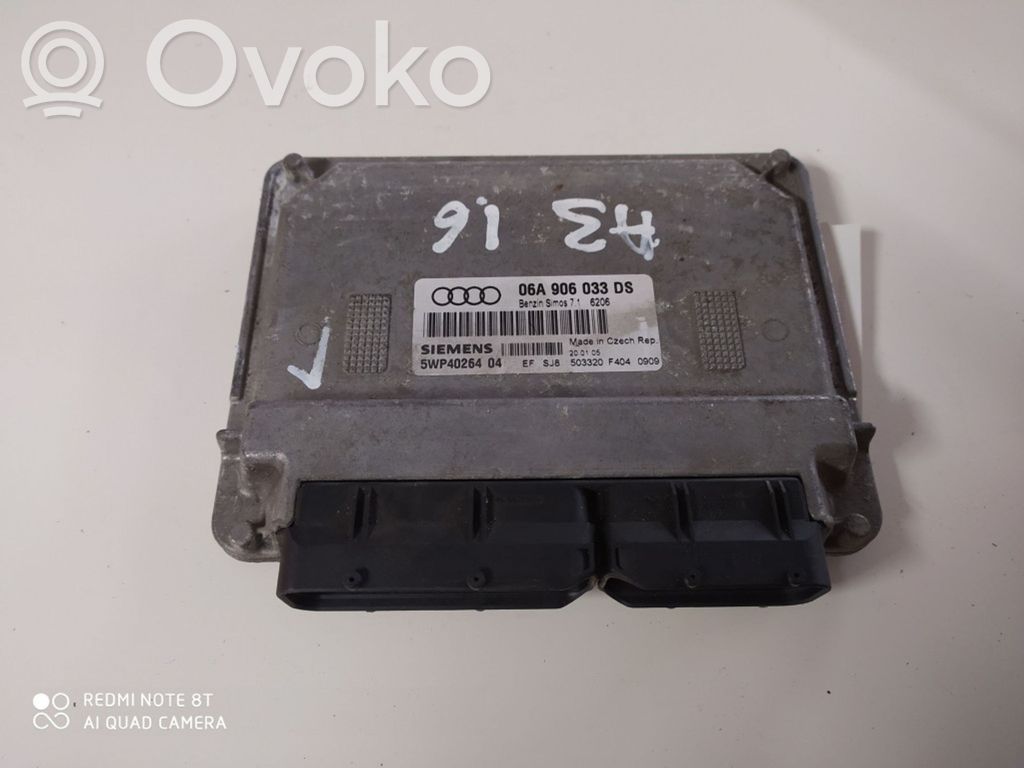 Audi A3 S3 8P Engine control unit/module 