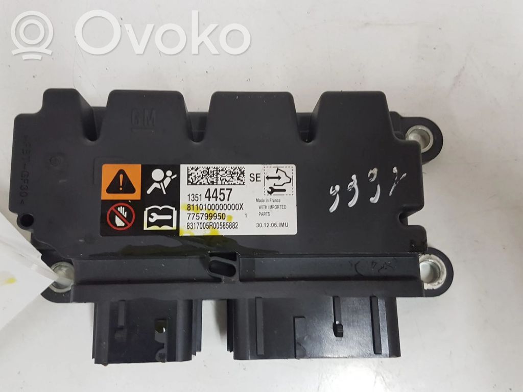 Opel Astra K Airbag control unit/module 