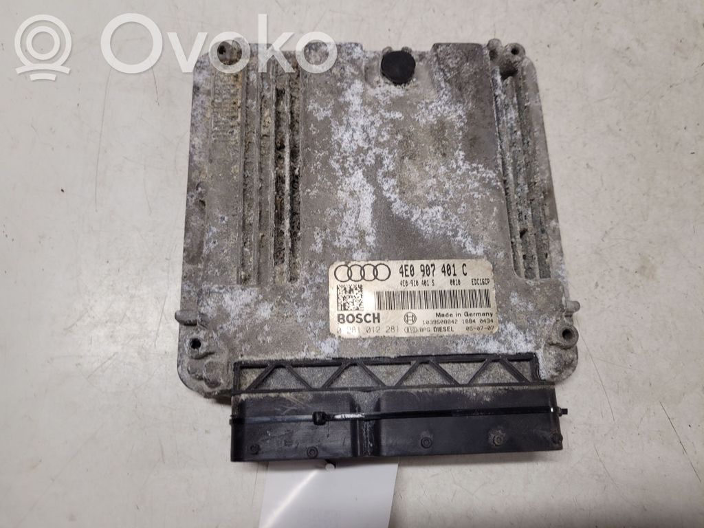 Audi A8 S8 D3 4E Engine control unit/module 