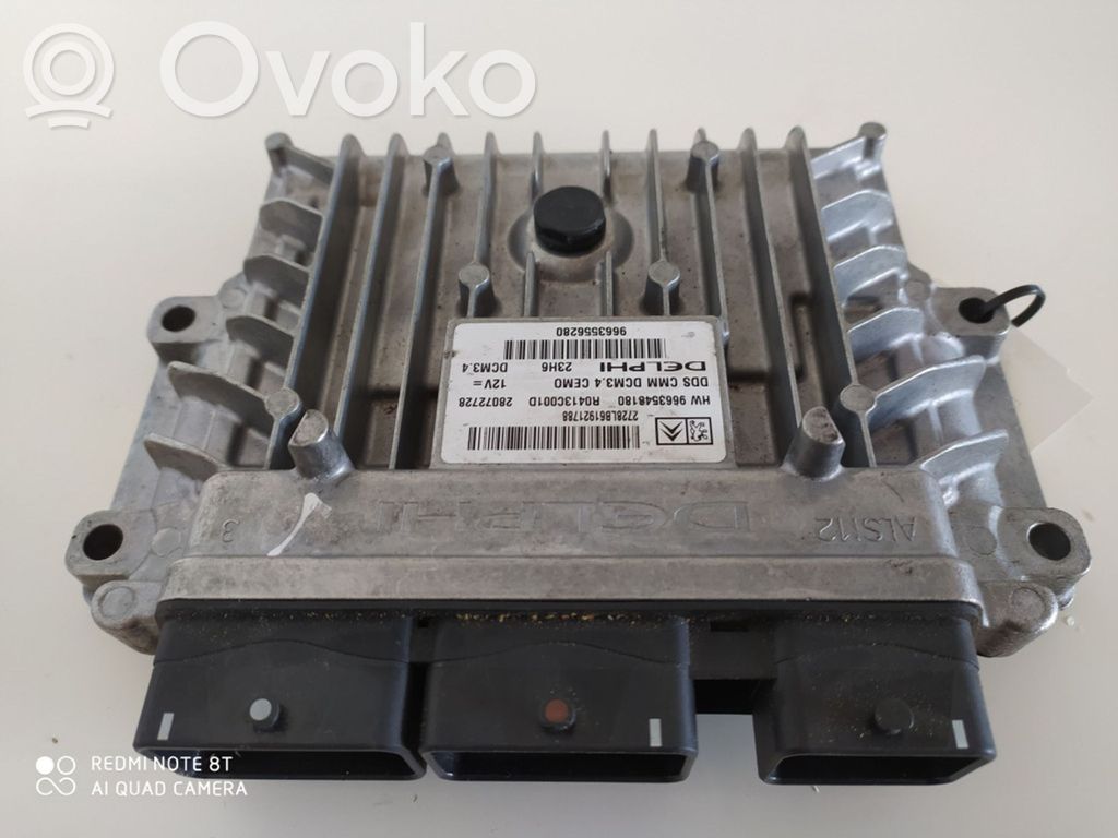 Peugeot 407 Engine control unit/module 