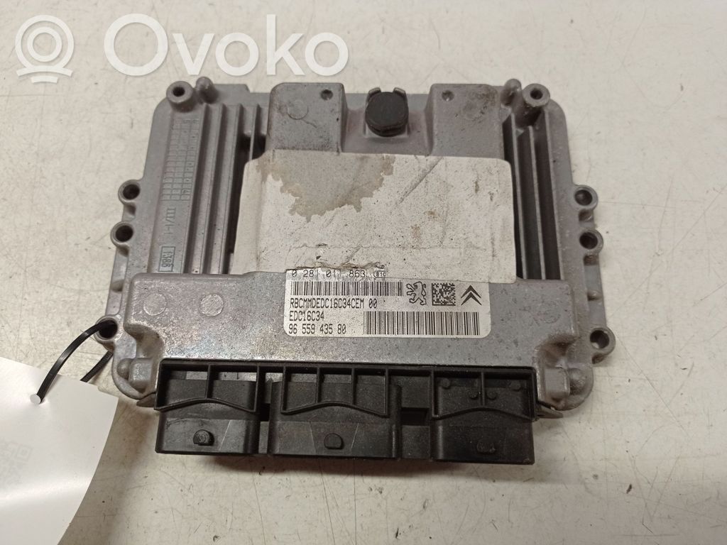 Citroen C4 I Engine control unit/module 