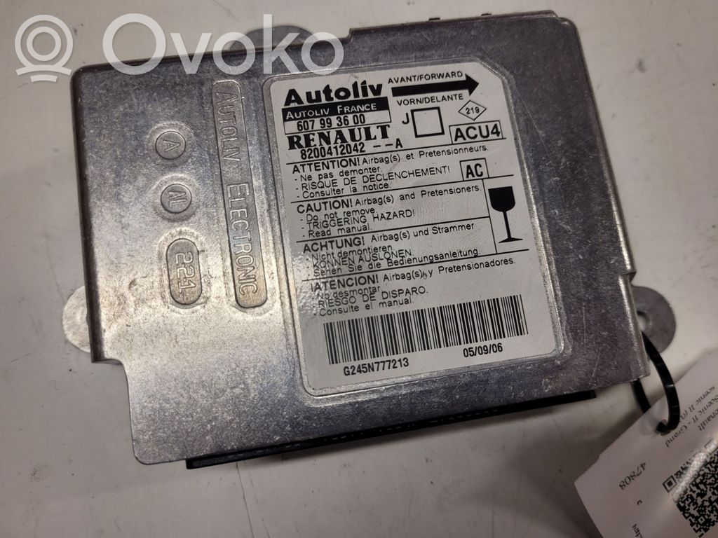 Renault Scenic II -  Grand scenic II Airbag control unit/module 