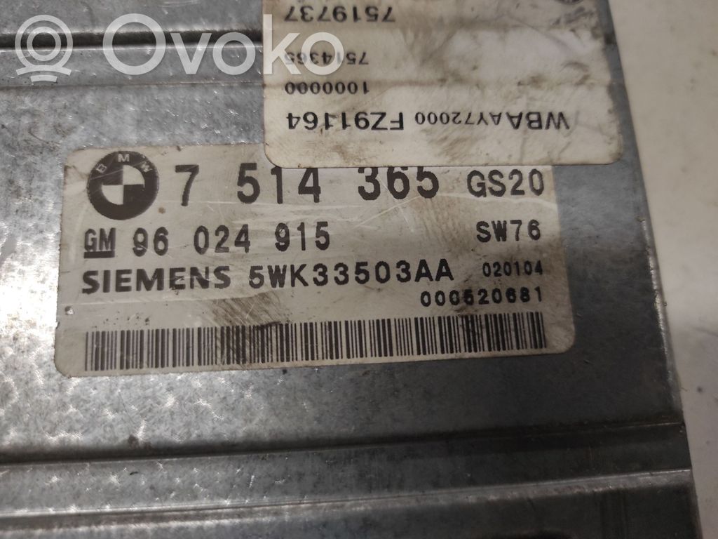 BMW 5 E39 Gearbox control unit/module 
