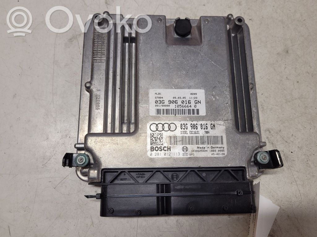 Audi A4 S4 B7 8E 8H Engine control unit/module 