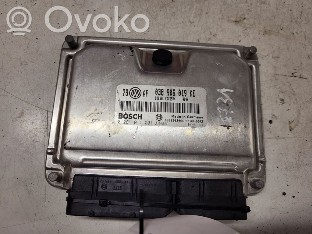 Skoda Superb B5 (3U) Engine control unit/module 