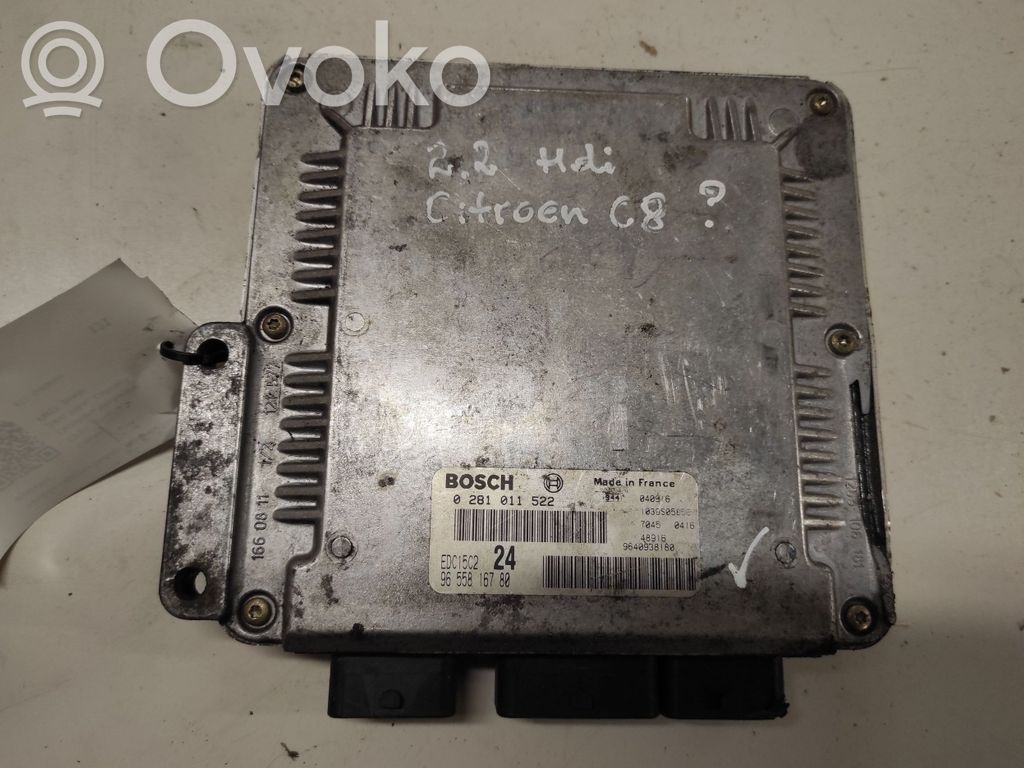 Citroen C8 Engine control unit/module 