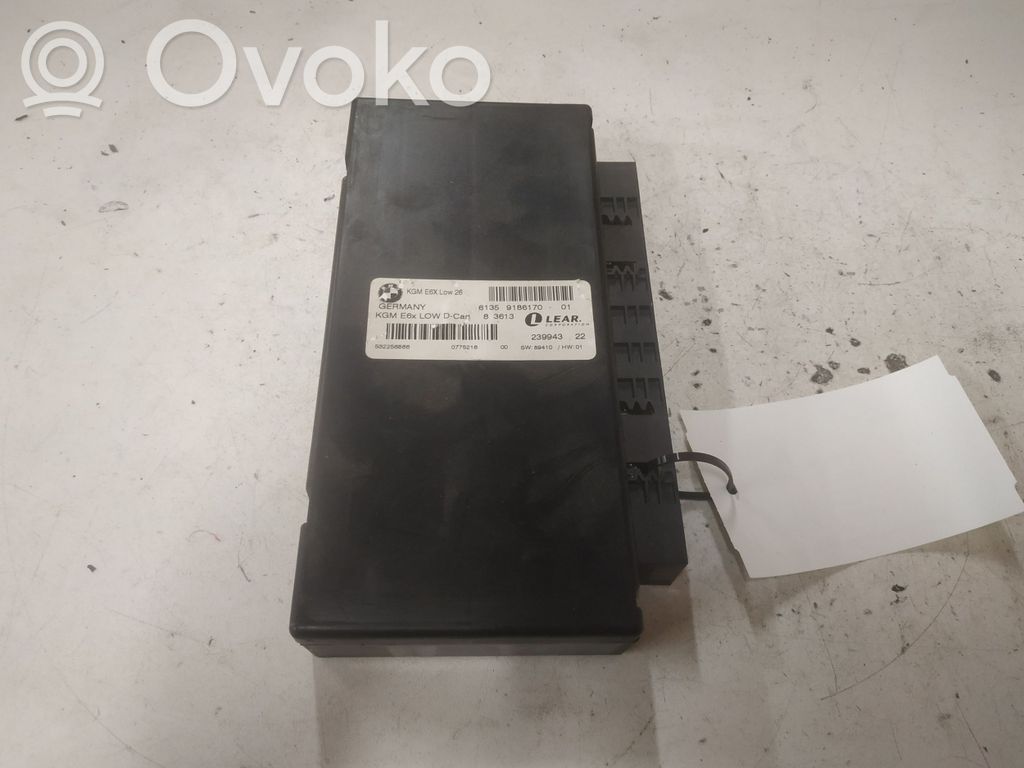 BMW 5 E60 E61 Komforto modulis 