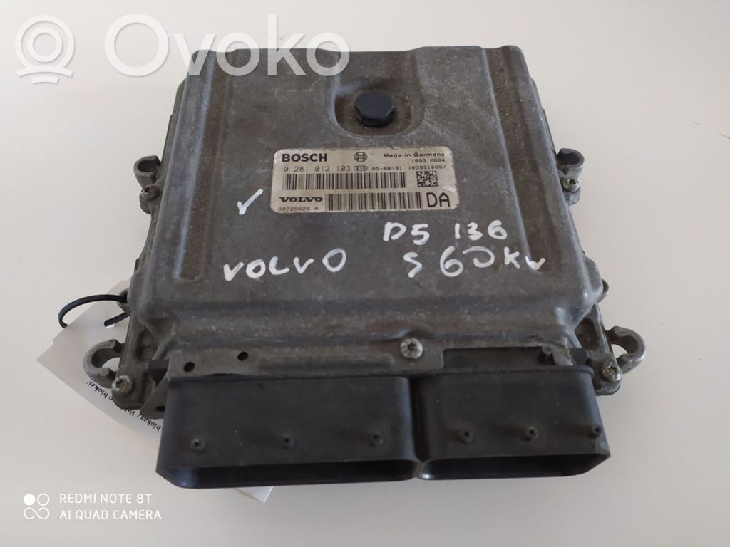 Volvo S60 Engine control unit/module 