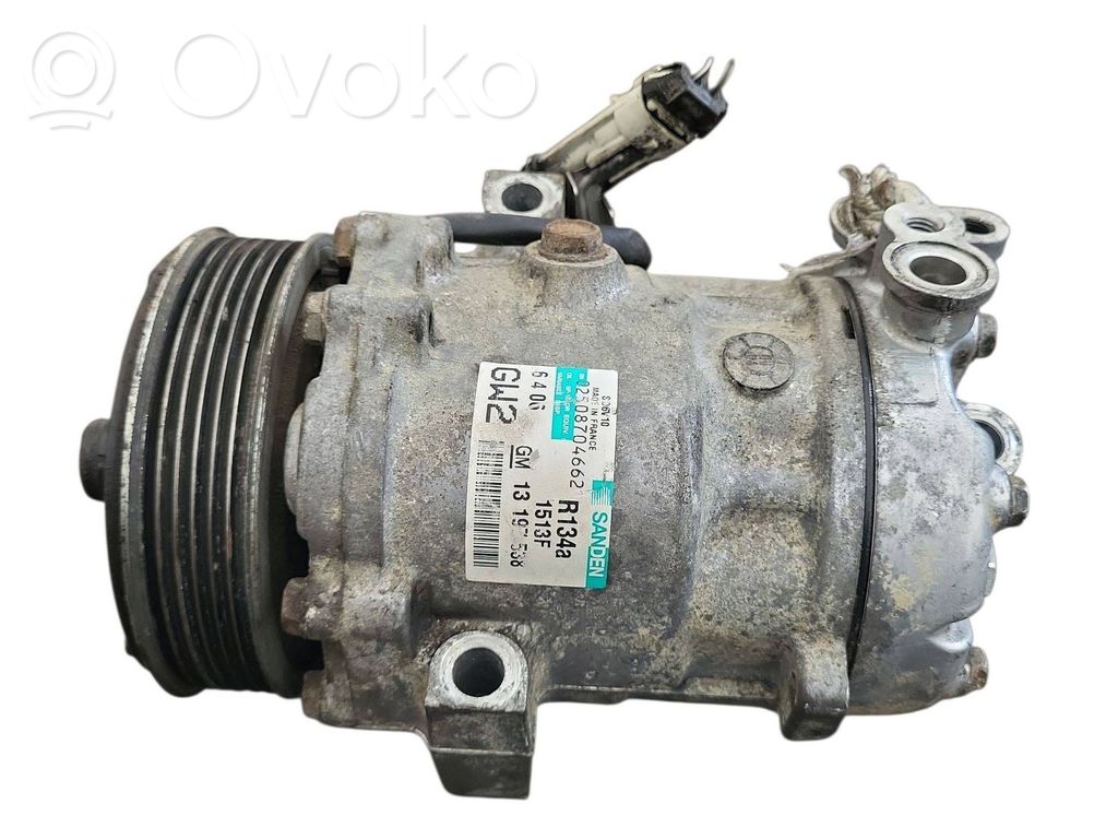 Opel Corsa D Air conditioning (A/C) compressor (pump) 