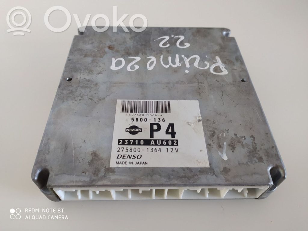 Nissan Primera Engine control unit/module 