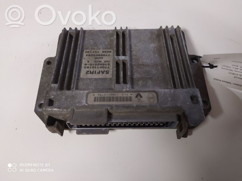 Engine control unit/module   7700112763,216525109