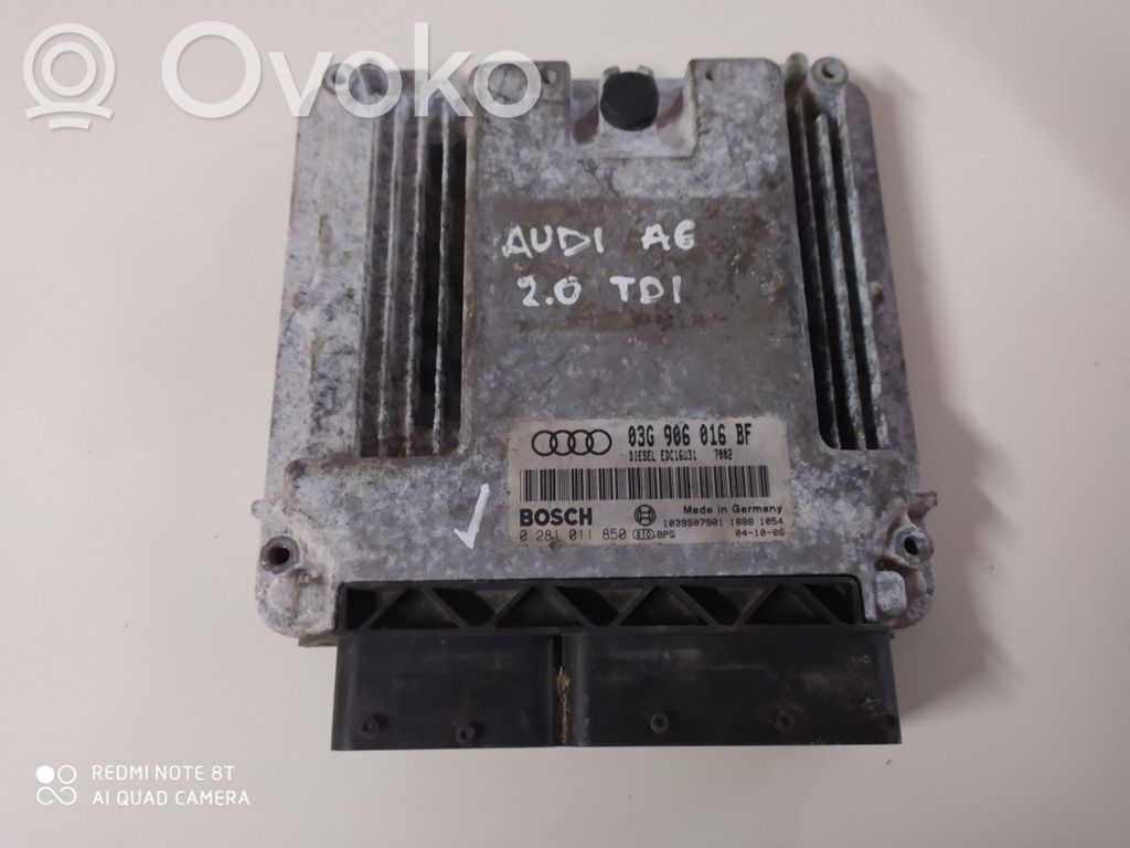 Audi A6 S6 C6 4F Engine control unit/module 