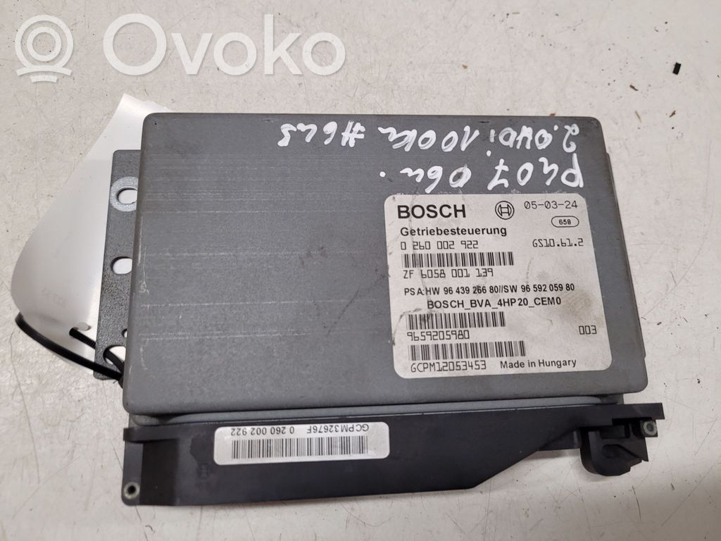 Peugeot 407 Gearbox control unit/module 
