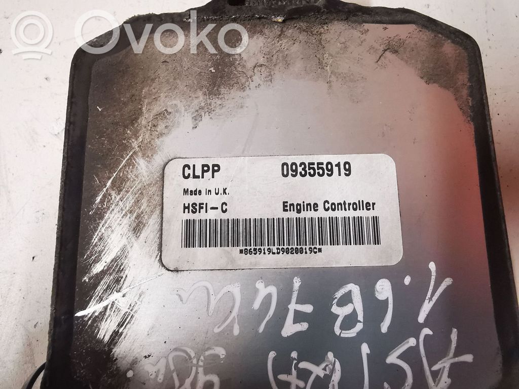 Opel Astra G Engine control unit/module 